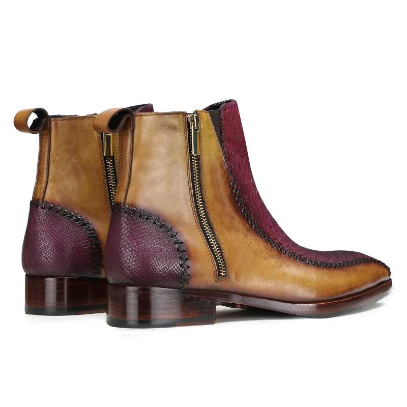 Nomad Zipper Ankle Boots - Escaro Royale