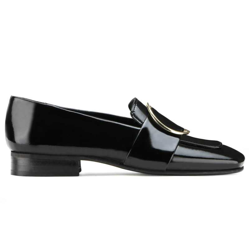 Josephine Buckle Loafers - Escaro Royale