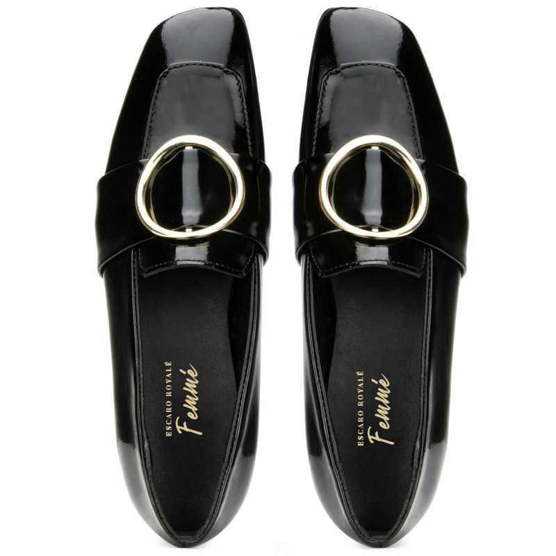 Josephine Buckle Loafers - Escaro Royale