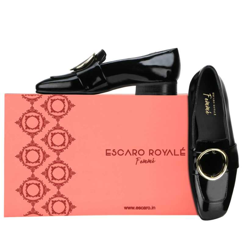 Josephine Buckle Loafers - Escaro Royale