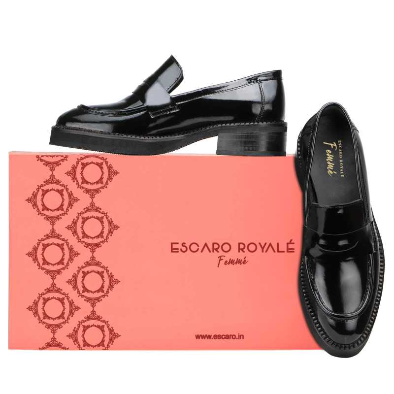 Naomi Penny Loafers - Escaro Royale