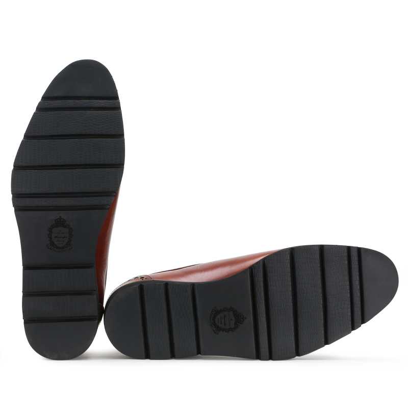 Kyle Designer Two-Tone Slipons - Escaro Royale