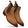 Iceman Chelsea Boots in Brown Suede - Escaro Royale