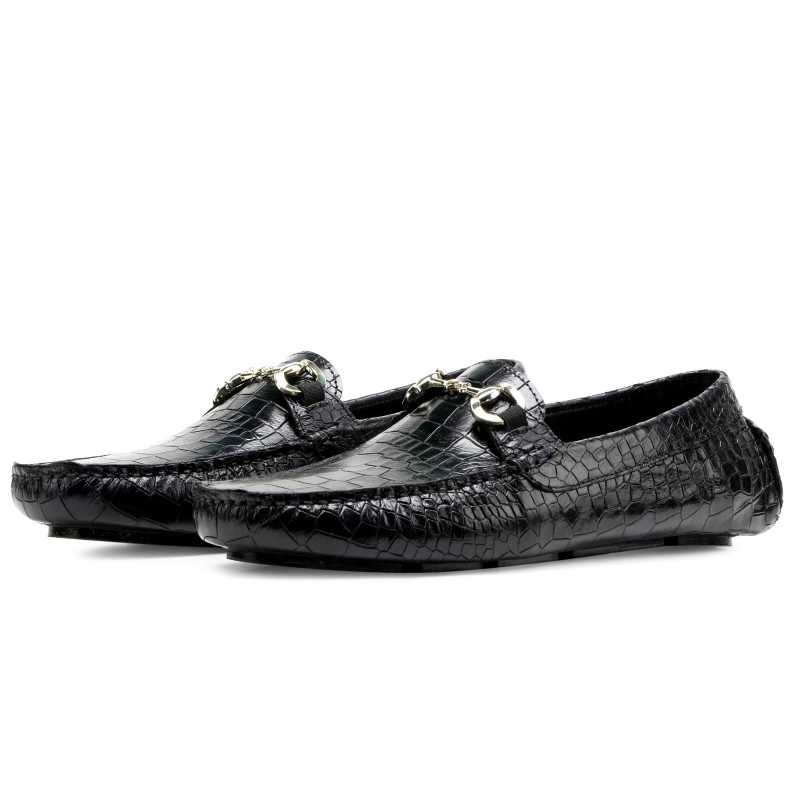 Eastman Textured Loafers - Escaro Royale