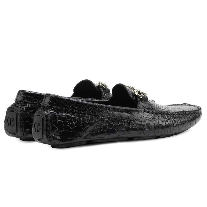 Eastman Textured Loafers - Escaro Royale