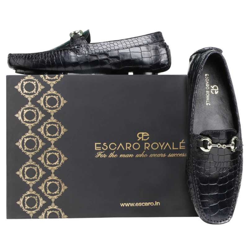 Eastman Textured Loafers - Escaro Royale