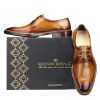 Baron Patina Dress shoes in Tan - Escaro Royale
