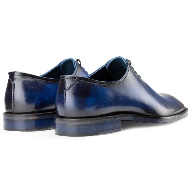 Blue Medallion Wholecut Oxford - Escaro Royale