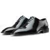 Black Medallion Wholecut Oxford - Escaro Royale