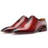 Red Medallion Wholecut Oxford - Escaro Royale