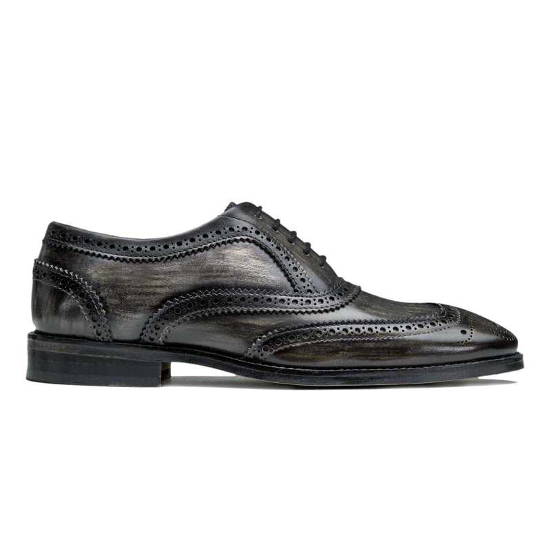 Grey Wingtip Brogue - Escaro Royale