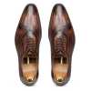 Wooden-Finish Brown Oxford - Escaro Royale