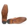Tan Designer Penny Loafers - Escaro Royale