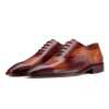 Tan Patina Finish Oxford - Escaro Royale