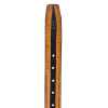 Tan-Blue Suede-Leather Brogue belt - Escaro Royale