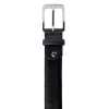 Classic Black Leather Belt - Escaro Royale