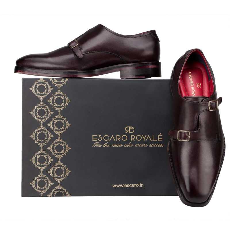 Wine Cross Monk Handpainted - Escaro Royale