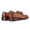 Handpainted Tan Tassel Loafer - Escaro Royale