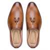 Handpainted Tan Tassel Loafer - Escaro Royale