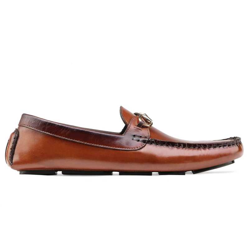 Branson Loafers Cognac - Escaro Royale
