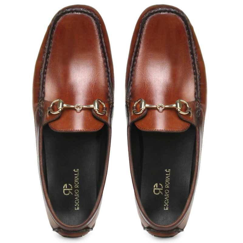 Branson Loafers Cognac - Escaro Royale