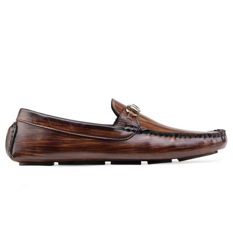 Branson Loafers Wood Finish - Escaro Royale