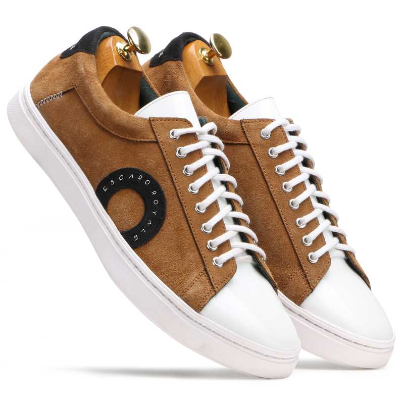 Bowie Leather Sneakers - Escaro Royale
