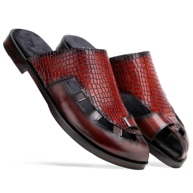 Sergio Platinum Slippers - Escaro Royale