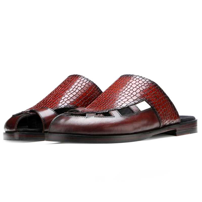 Sergio Platinum Slippers - Escaro Royale