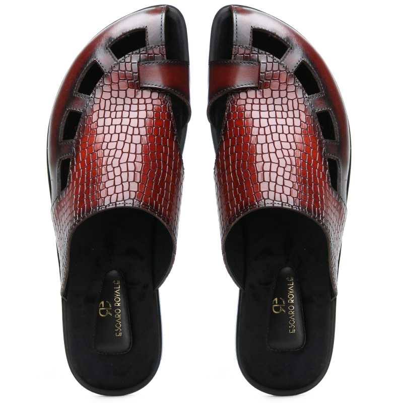 Sergio Platinum Slippers - Escaro Royale