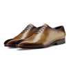 The Leonardo Wholecut Oxford in Tan - Escaro Royale