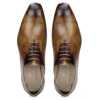 The Leonardo Wholecut Oxford in Tan - Escaro Royale