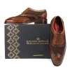 The London Wingtip Brogues in Hybrid Brown - Escaro Royale