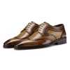 The Andres Brogue in Tan - Escaro Royale