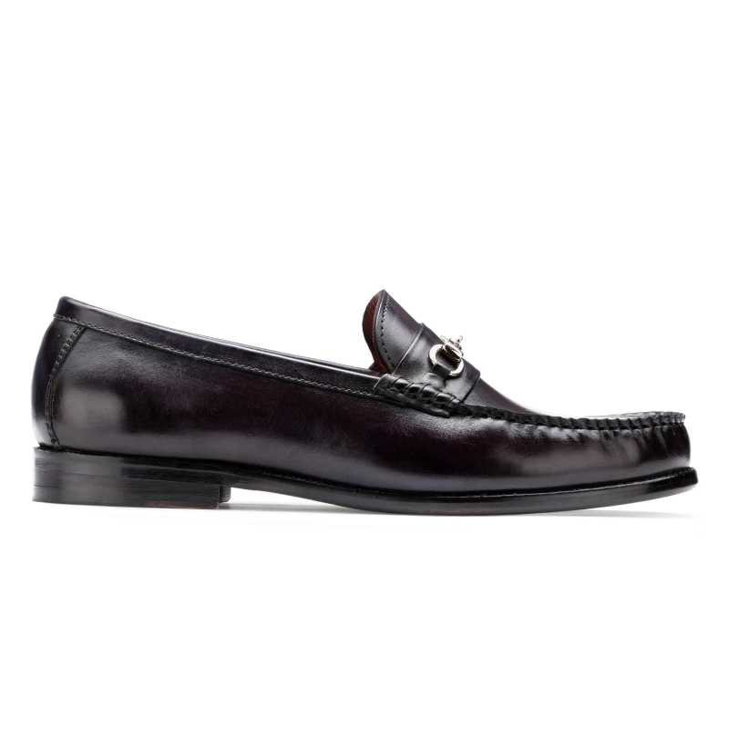 The Carlos Horsebit Loafer in Wine - Escaro Royale