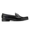 The Carlos Horsebit Loafer in Black - Escaro Royale