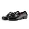 The Carlos Horsebit Loafer in Black - Escaro Royale