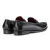The Carlos Horsebit Loafer in Black - Escaro Royale