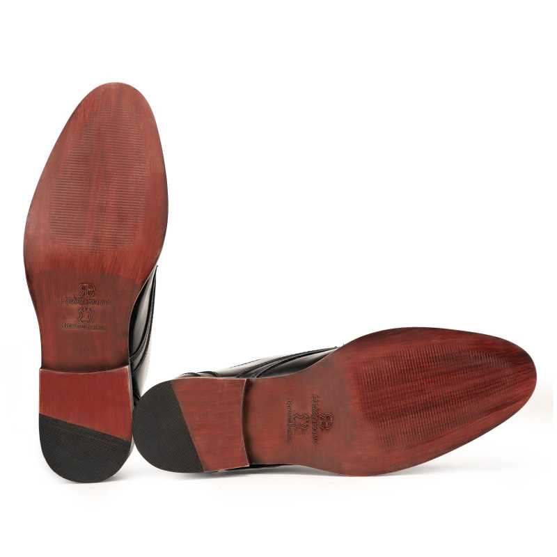 The Valentino Derby in Black - Escaro Royale