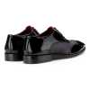 The Damian Dual-Texture Oxford in Black - Escaro Royale