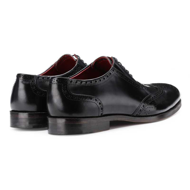 The Boss Brogues in Black - Escaro Royale