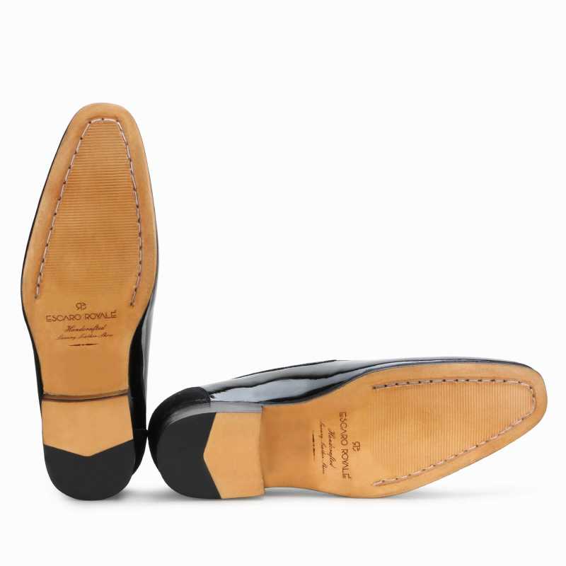 Erving Tied Tassel Loafers - Escaro Royale