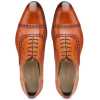The Vienna Toecap Oxfords in Tan - Escaro Royale
