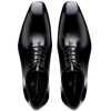 The Milan Wholecut Oxfords in Black - Escaro Royale