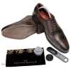 Don Vito Two-Tone Wingtip Brown Brogues - Escaro Royale