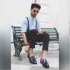 Blue Braided Tassel Designer Loafer - Escaro Royale