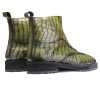 Owen Green Zipper Boots - Escaro Royale