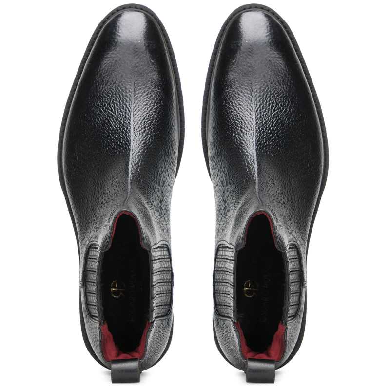 Omega Deep Grain Chelsea Boots - Escaro Royale