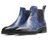 Odolf Chelsea Boots in Blue - Escaro Royale