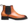Okley Tan Luxury Chelsea Boots - Escaro Royale